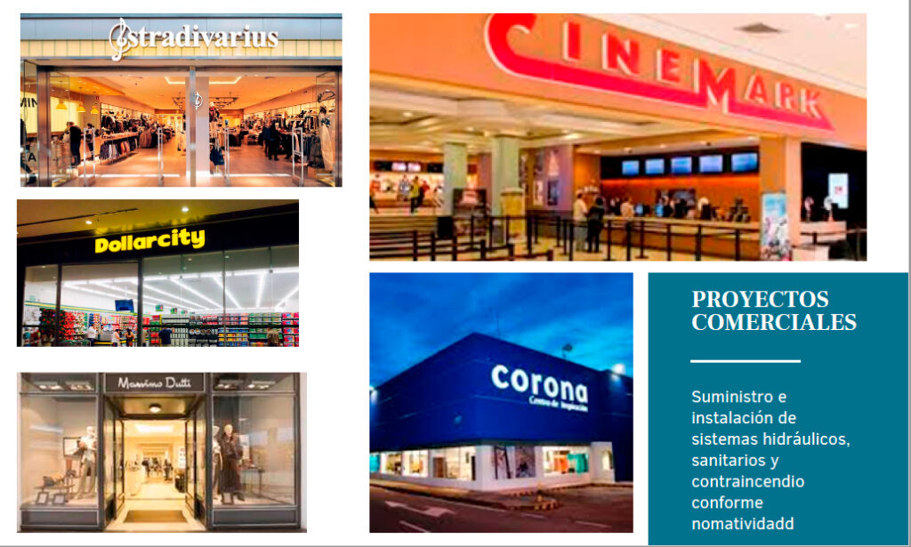 proyectos comerciales